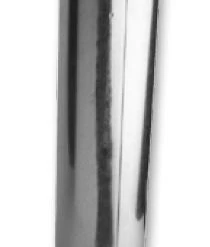 Gray Metal Galvanized 5" x 60" Round Pipe, 30 ga.