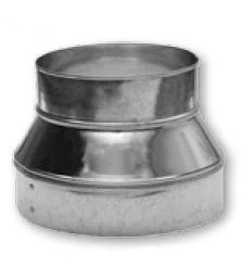 Gray Metal Galvanized Reducer, No Crimp