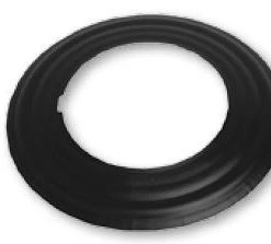 Gray Metal Black Trim Collar, 24 ga.