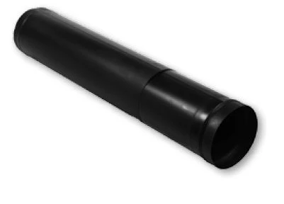 Gray Metal 6" X 60" Black Stove Pipe, 24 ga. 3 Gray Metal 6" X 60" Black Stove Pipe, 24 ga.