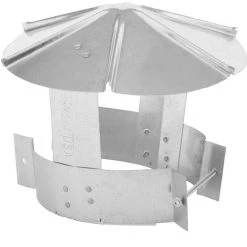Gray Metal Products Galvanized Adjustable Shanty Cap