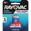 Rayovac 9V Alkaline Battery 1 Pack 2 Rayovac 9V Alkaline Battery 1 Pack -Home Improvement Sales Shop 1670010 1