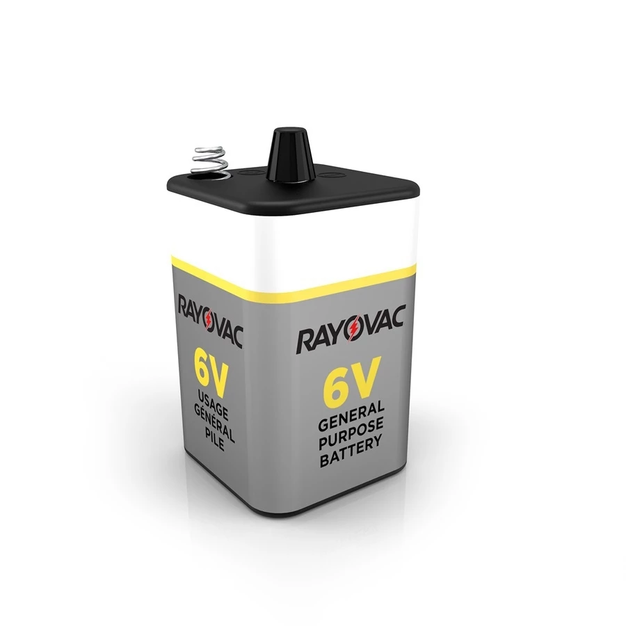 Rayovac 941 6-Volt Spring Terminals General Purpose Battery, 1 pk 3 Rayovac 941 6-Volt Spring Terminals General Purpose Battery, 1 pk