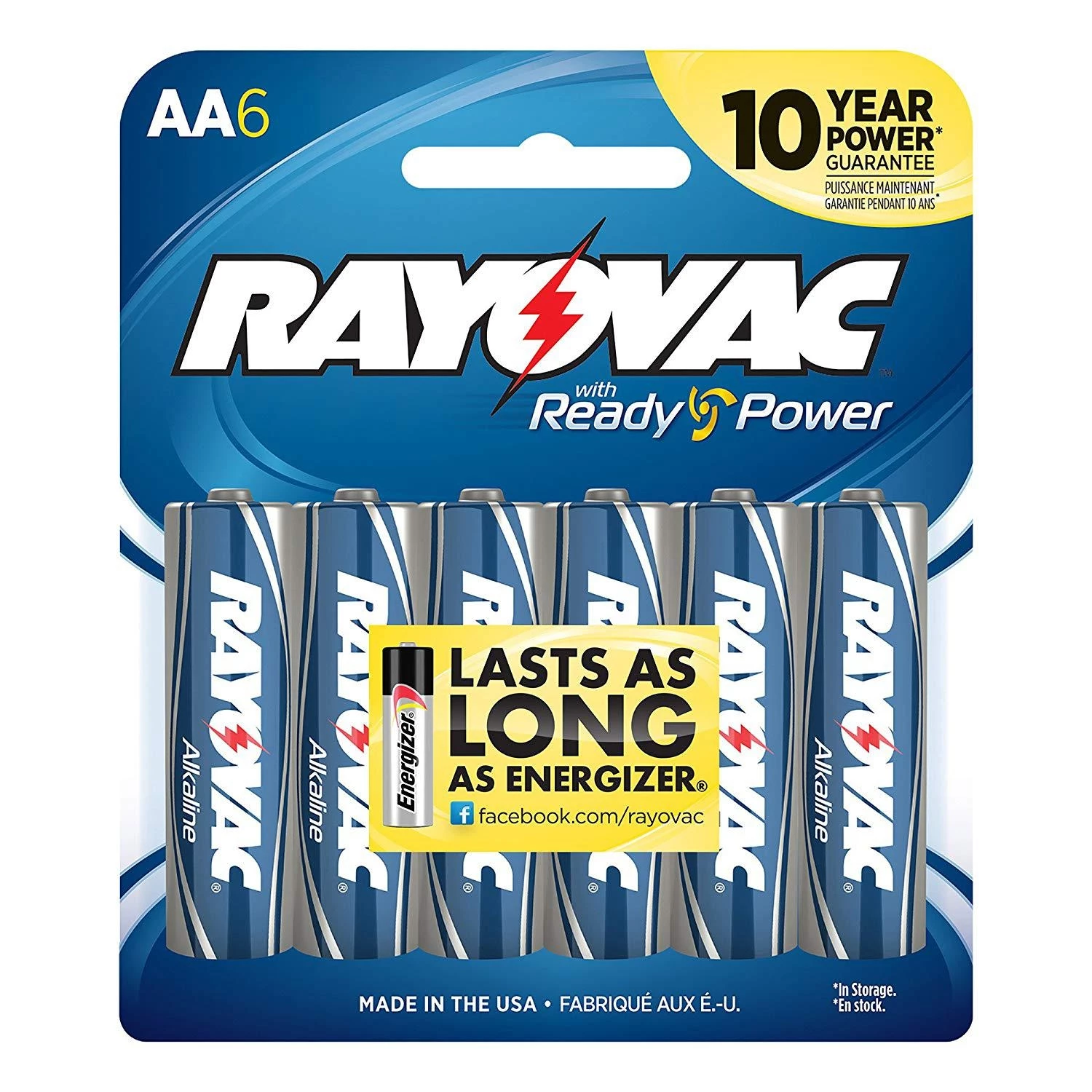 Rayovac AA Alkaline Batteries 6 Pack 3 Rayovac AA Alkaline Batteries 6 Pack