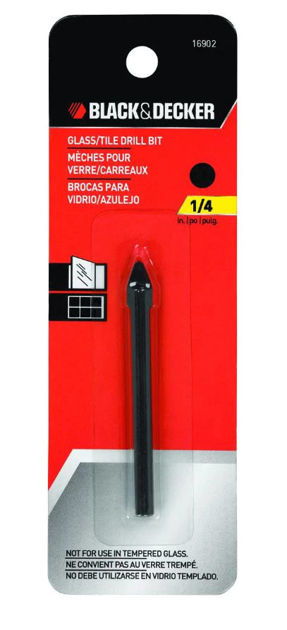 Black & Decker Glass and Tile Drill Bits 5 Black & Decker Glass and Tile Drill Bits - Image 3