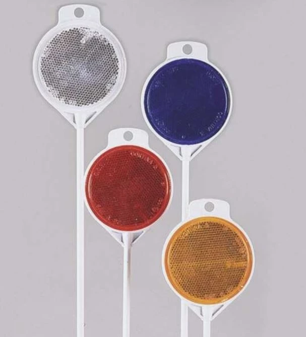 Cortina 48" Driveway Marker, Plastic Rod, Blue 3 Cortina 48" Driveway Marker, Plastic Rod, Blue