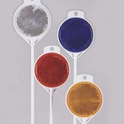 Cortina 48" Driveway Marker, Plastic Rod, Red