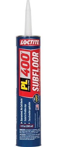 Loctite®PL400®VOC Subfloor & Deck Adhesive 3 Loctite®PL400®VOC Subfloor & Deck Adhesive