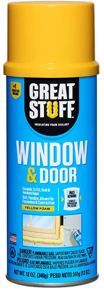 Dow Great Stuff Window & Door, 12 Oz. 3 Dow Great Stuff Window & Door, 12 Oz.