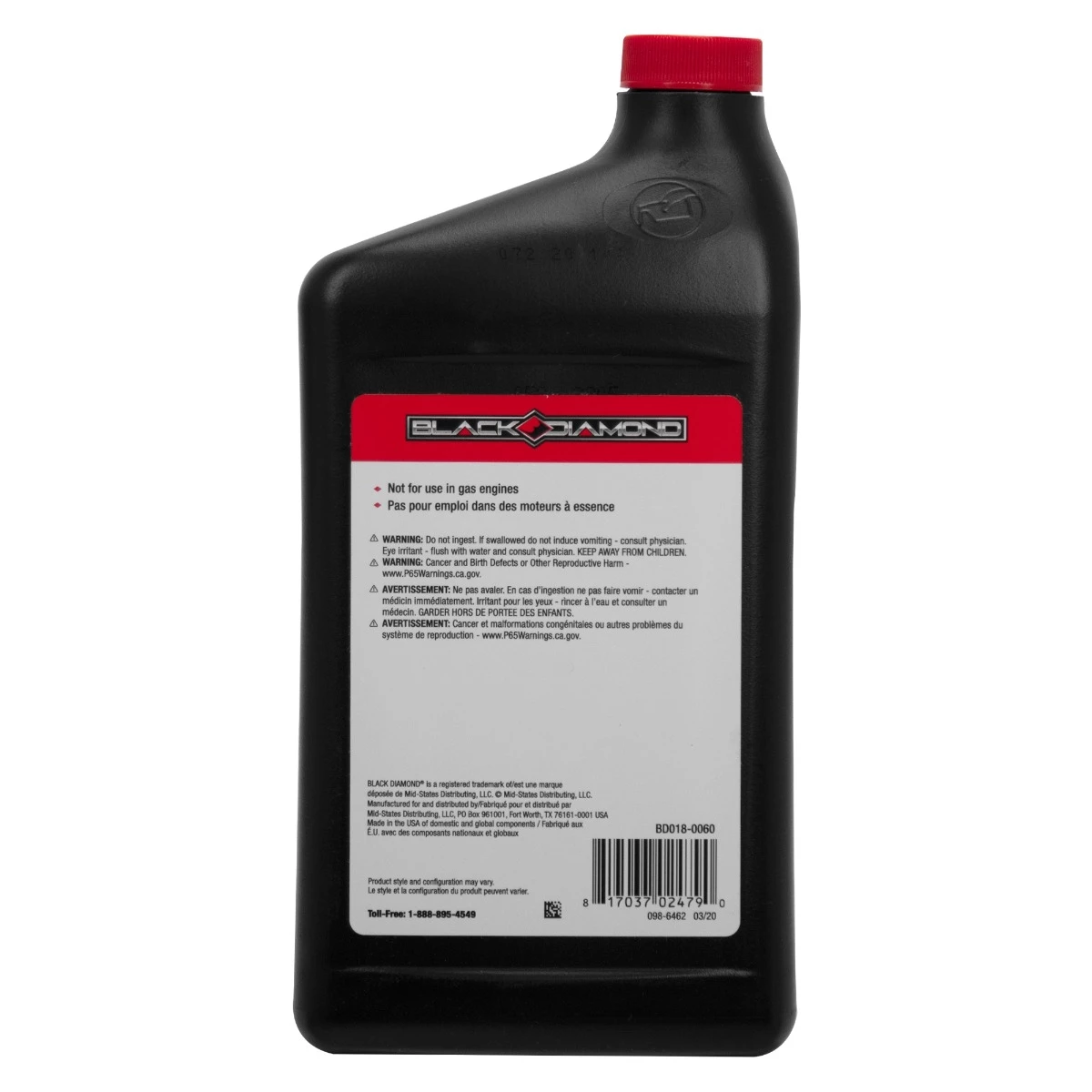 Black Diamond All Season Compressor Oil - Quart 4 Black Diamond All Season Compressor Oil - Quart - Image 2