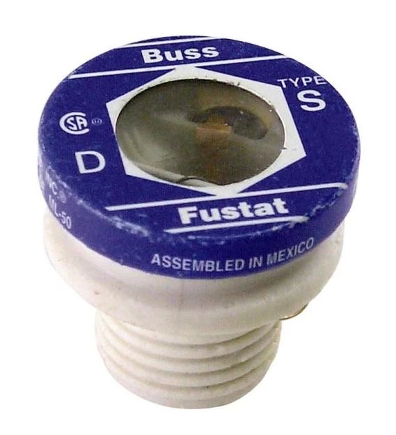 Bussmann Fustat S Series Time Delay Plug Fuses – 4 Pack 3 Bussmann Fustat S Series Time Delay Plug Fuses – 4 Pack