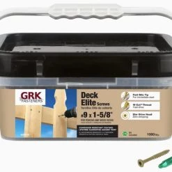 GRK 9 x 1-5/8" Wood To Wood Deck Screws -Home Improvement Sales Shop 19571507 1