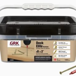 GRK 8 x 2" Wood To Wood Deck Screws -Home Improvement Sales Shop 19571508