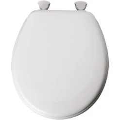 Mayfair Toilet Seat Basic White Wood 5 Mayfair Toilet Seat Basic White Wood -Home Improvement Sales Shop 19650069 2