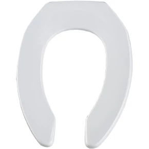 Mayfair Elong Open Front Commercial Toilet Seat 3 Mayfair Elong Open Front Commercial Toilet Seat