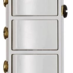 Broan-NuToneĀ® 3-Rocker Switch, White