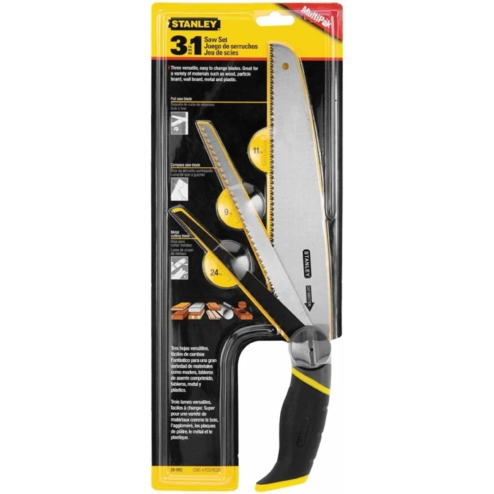 Stanley Tools 3-in-1 Saw 4 Stanley Tools 3-in-1 Saw - Image 2