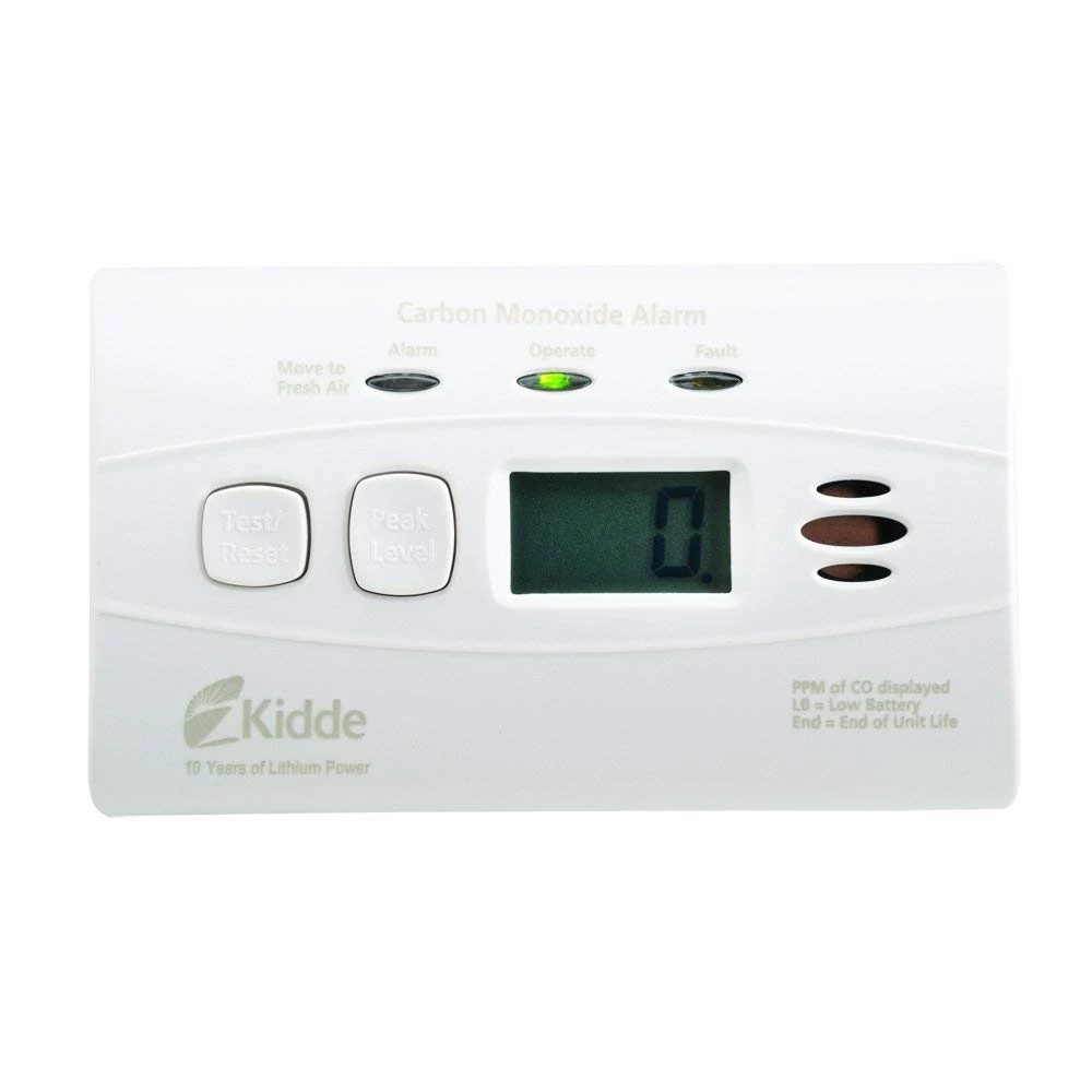 Kidde Sealed Lithium Battery Power Carbon Monoxide Alarm w/Digital Display C3010D 3 Kidde Sealed Lithium Battery Power Carbon Monoxide Alarm w/Digital Display C3010D