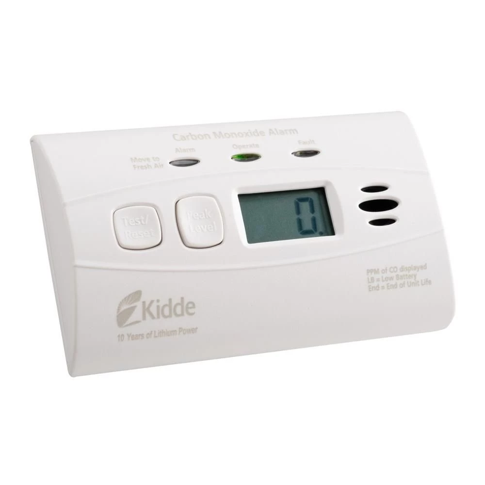 Kidde Sealed Lithium Battery Power Carbon Monoxide Alarm w/Digital Display C3010D 4 Kidde Sealed Lithium Battery Power Carbon Monoxide Alarm w/Digital Display C3010D - Image 2