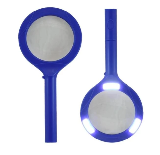 LitezAll COB LED Illuminated Magnifying Glass, Assorted 3 LitezAll COB LED Illuminated Magnifying Glass, Assorted