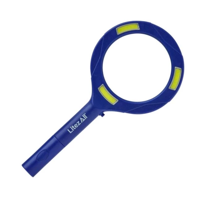 LitezAll COB LED Illuminated Magnifying Glass, Assorted 4 LitezAll COB LED Illuminated Magnifying Glass, Assorted - Image 2