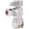 SharkBite Brass Push Angle Stop - 1/2 in PTF x 3/8 in Comp -Home Improvement Sales Shop 23036 0000lf 1