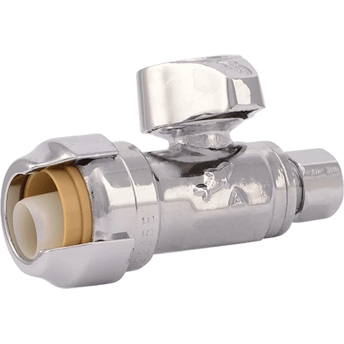 SharkBite Brass Push Straight Stop - PTF x Comp 4 SharkBite Brass Push Straight Stop - PTF x Comp - Image 2