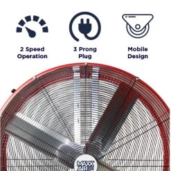 BLACK DIAMOND 42 IN. 2-SPEED BELT DRIVE DRUM FAN 6 BLACK DIAMOND 42 IN. 2-SPEED BELT DRIVE DRUM FAN -Home Improvement Sales Shop 23390010 1