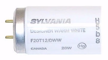 SYLVANIA Fluorescent Light Bulb F20T12 3 SYLVANIA Fluorescent Light Bulb F20T12