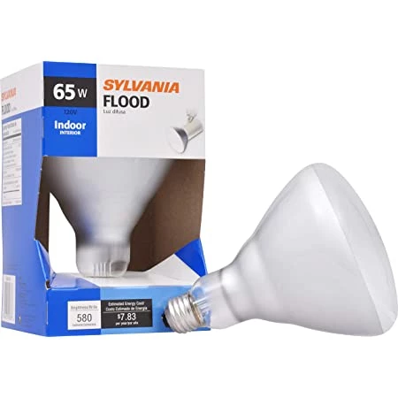 SYLVANIA Light Bulb 65WATT BR40 3 SYLVANIA Light Bulb 65WATT BR40