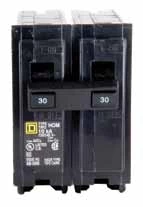 Square-D Homeline Circuit Breakers DP 15A-100A