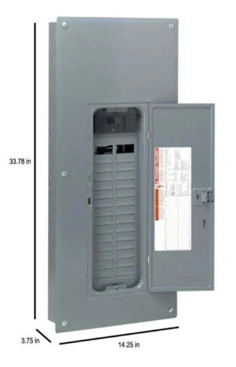 Square D Homeline 200 Amp 30-Space 60-Circuit Indoor Main Breaker Plug-On Neutral Load Center w/Cover - Value Pack 4 Square D Homeline 200 Amp 30-Space 60-Circuit Indoor Main Breaker Plug-On Neutral Load Center w/Cover - Value Pack - Image 2