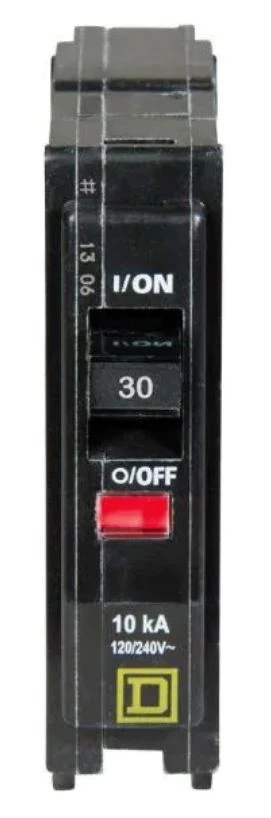 Square D QO 30 Amp Single-Pole Circuit Breaker 3 Square D QO 30 Amp Single-Pole Circuit Breaker