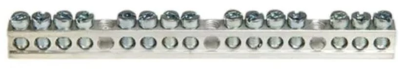 Square D 15 Terminal Ground Bar Kit 3 Square D 15 Terminal Ground Bar Kit