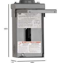Square D Homeline 70 Amp 2-Space 4-Circuit Outdoor Main Lug Load Center 6 Square D Homeline 70 Amp 2-Space 4-Circuit Outdoor Main Lug Load Center -Home Improvement Sales Shop 2500065 1