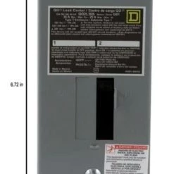 Square D QO 30 Amp 2-Space 2-Circuit Indoor Main Lug Load Center 5 Square D QO 30 Amp 2-Space 2-Circuit Indoor Main Lug Load Center -Home Improvement Sales Shop 2500067 1