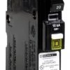 Square D QO 20 Amp Single-Pole Plug-On Neutral Combination Arc Fault Circuit Breaker -Home Improvement Sales Shop 25000777 1