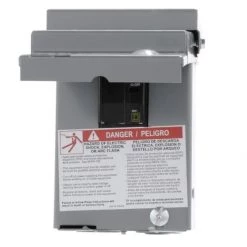 Square D QO 60 Amp 240-Volt 7.4 kW Non-Fuse AC Disconnect -Home Improvement Sales Shop 2500139 2