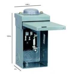 Square D QO 40 Amp 2-Space 2-Circuit Outdoor Main Lug Load Center 5 Square D QO 40 Amp 2-Space 2-Circuit Outdoor Main Lug Load Center -Home Improvement Sales Shop 2500249 1