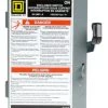 Square D 30 Amp 240-Volt 2-Pole Fused Indoor Light Duty Safety Switch 1 Square D 30 Amp 240-Volt 2-Pole Fused Indoor Light Duty Safety Switch -Home Improvement Sales Shop 2501057