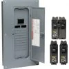 Square D Homeline 100 Amp 20-Space 40-Circuit Indoor Main Breaker Plug-On Neutral Load Center w/Cover - Value Pack -Home Improvement Sales Shop 2501581 1