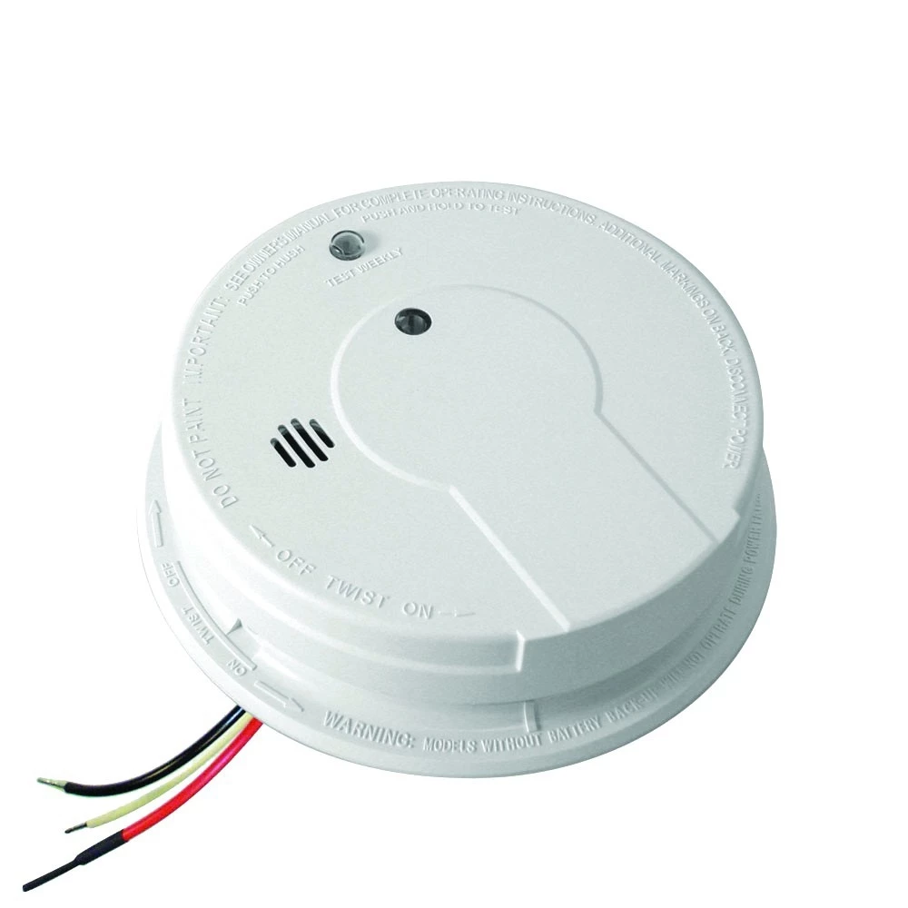 Kidde Wire-in Interconnectable Smoke Detector with Battery Backup 3 Kidde Wire-in Interconnectable Smoke Detector with Battery Backup