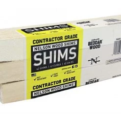 Nelson Shims 12 inch Contractor Shims – 42 count -Home Improvement Sales Shop 25550002 2 1