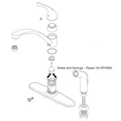 Delta Faucet Repair Seats & Springs 5 Delta Faucet Repair Seats & Springs -Home Improvement Sales Shop 2580033 2