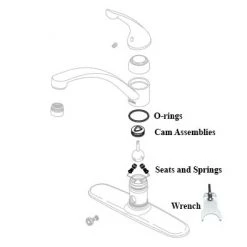 Delta Faucet Handle Repair Kit 5 Delta Faucet Handle Repair Kit -Home Improvement Sales Shop 2580035 2