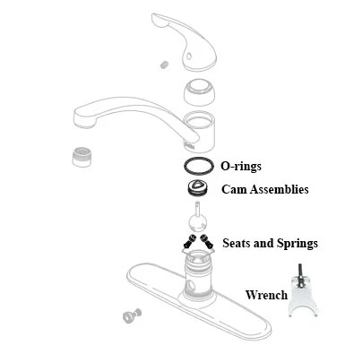 Delta Faucet Handle Repair Kit 4 Delta Faucet Handle Repair Kit - Image 2