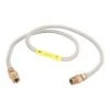 LDR Industries 48" Stainless Steel Gas Connector 5/8"OD, 3/4"F x 3/4"M -Home Improvement Sales Shop 2624697 2 1 1 1