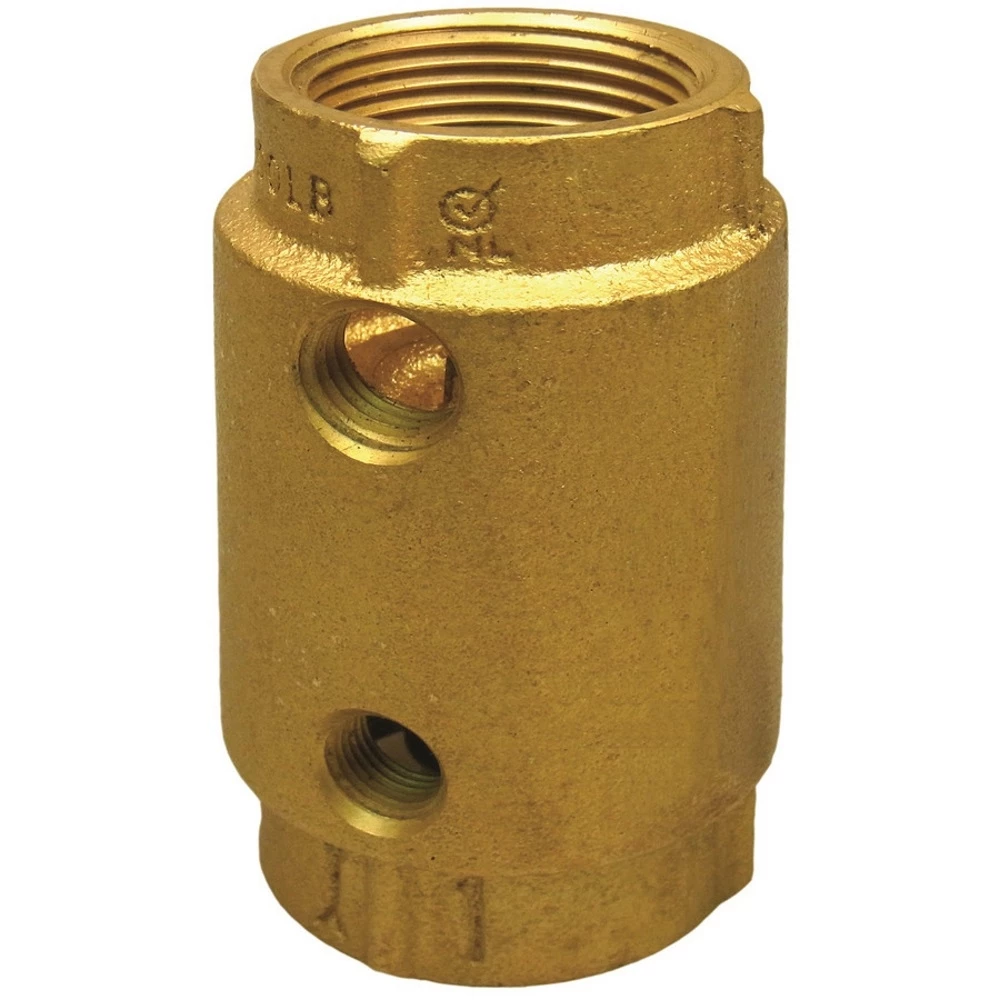 Water Source Two-Hole Brass Control Center Check Valve 3 Water Source Two-Hole Brass Control Center Check Valve