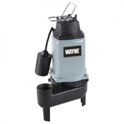 Wayne 1/2 HP Cast Iron Submersible Sewage Pump