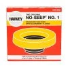 Harvey No-Seep No. 1 Wax Ring w/ Sleeve 2 Harvey No-Seep No. 1 Wax Ring w/ Sleeve -Home Improvement Sales Shop 270276 new pkg 1